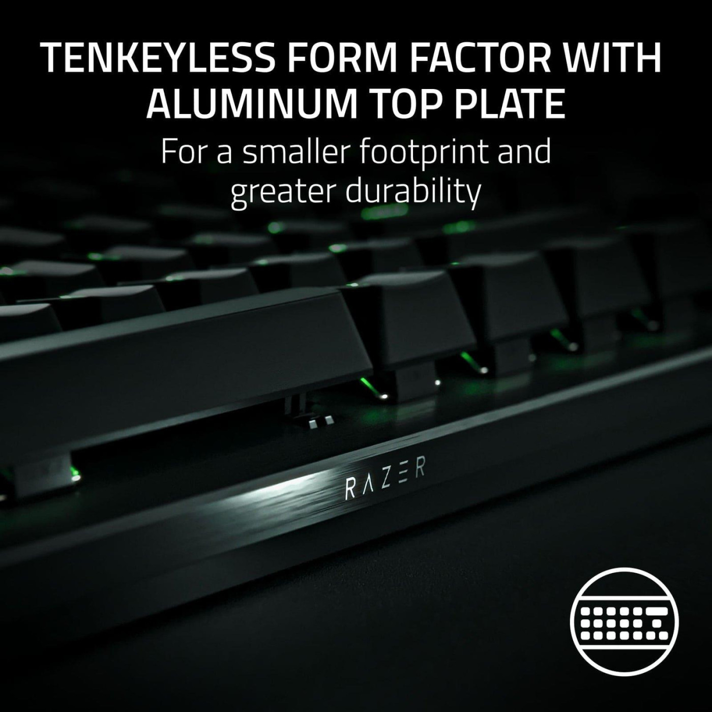 Клавіатура Razer Huntsman V3 Pro TKL 8KHz 84key Analog Optical Switch Gen-2 USB-A EN RGB Black (RZ03-05520100-R3M1)
