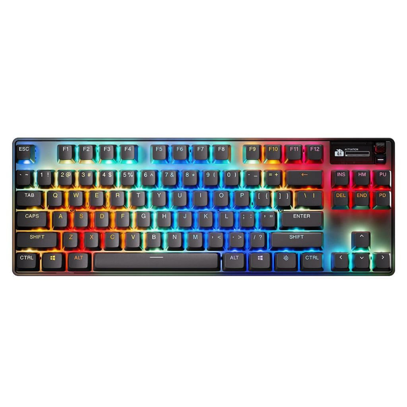 Клавиатура SteelSeries Apex Pro TKL Wireless Gen 3 UA HyperMagnetic OmniPoint 2.0 OLED (64871)
