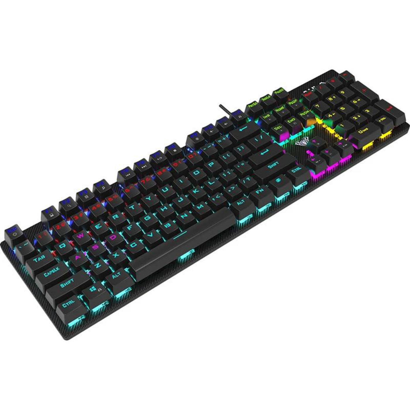 Клавіатура Aula S2022 Black keycap KRGD blue EN/UA (6948391202235)