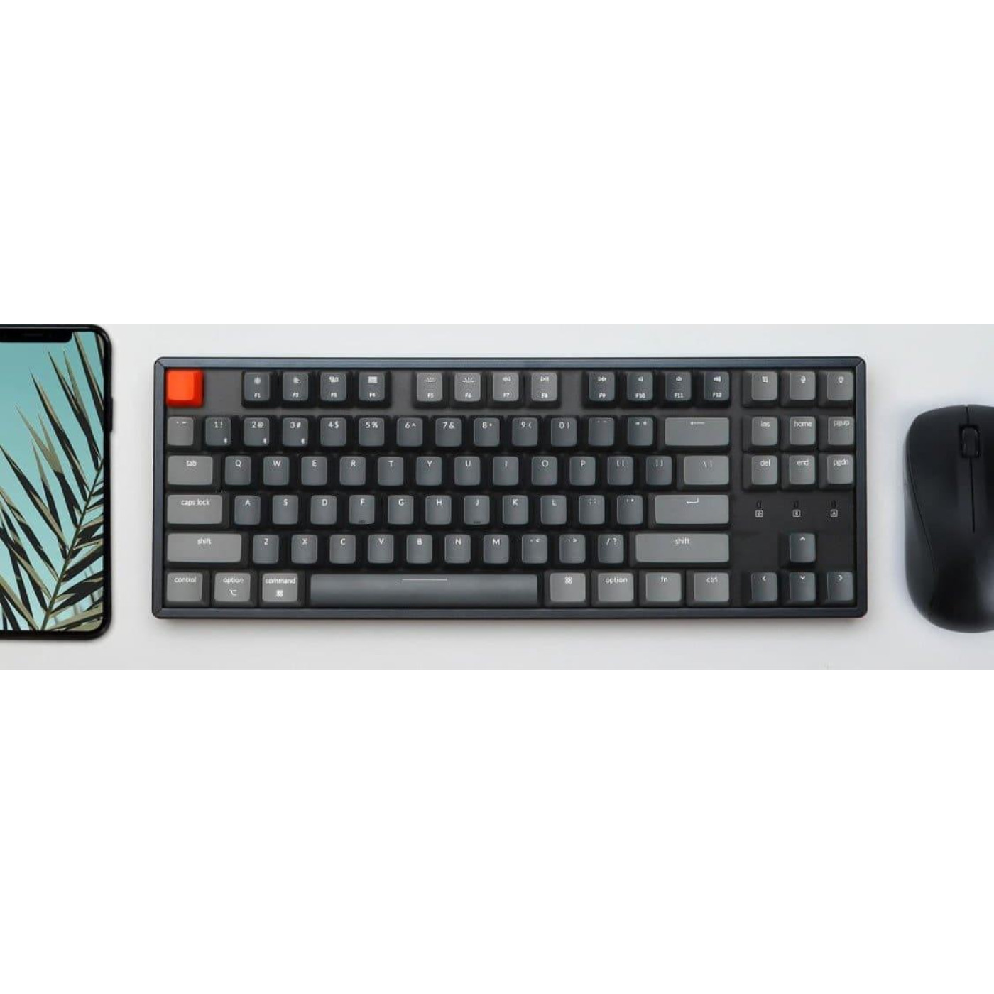 Клавіатура Keychron K8 87 Key Aluminum Frame Gateron RGB Blue (K8C2_KEYCHRON) Б/в