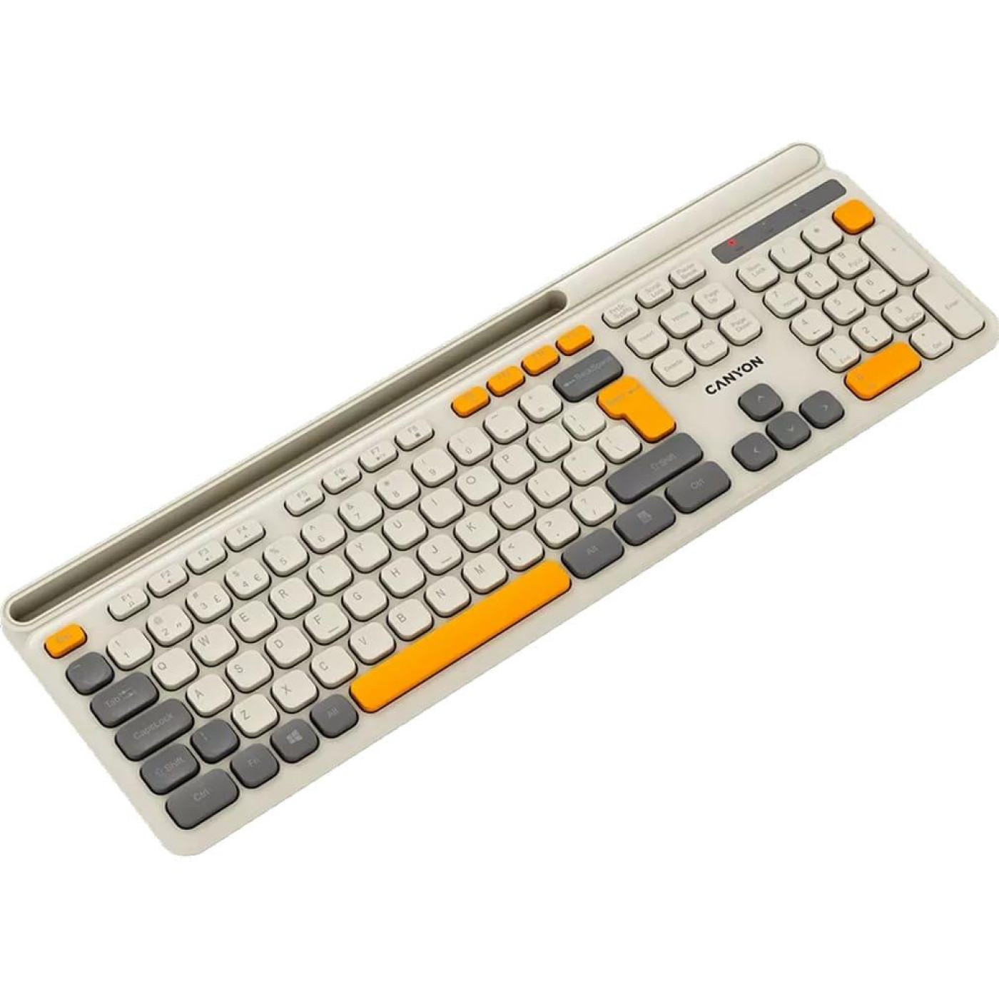 Клавіатура Canyon HKB-W03 EN AAA Wireless Beige (CNS-HKBW03BG)