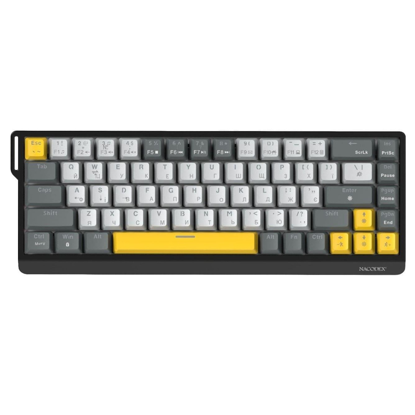 Клавиатура Ajazz NK68 V2 Red Switch (NK68-V2-R-BGY)