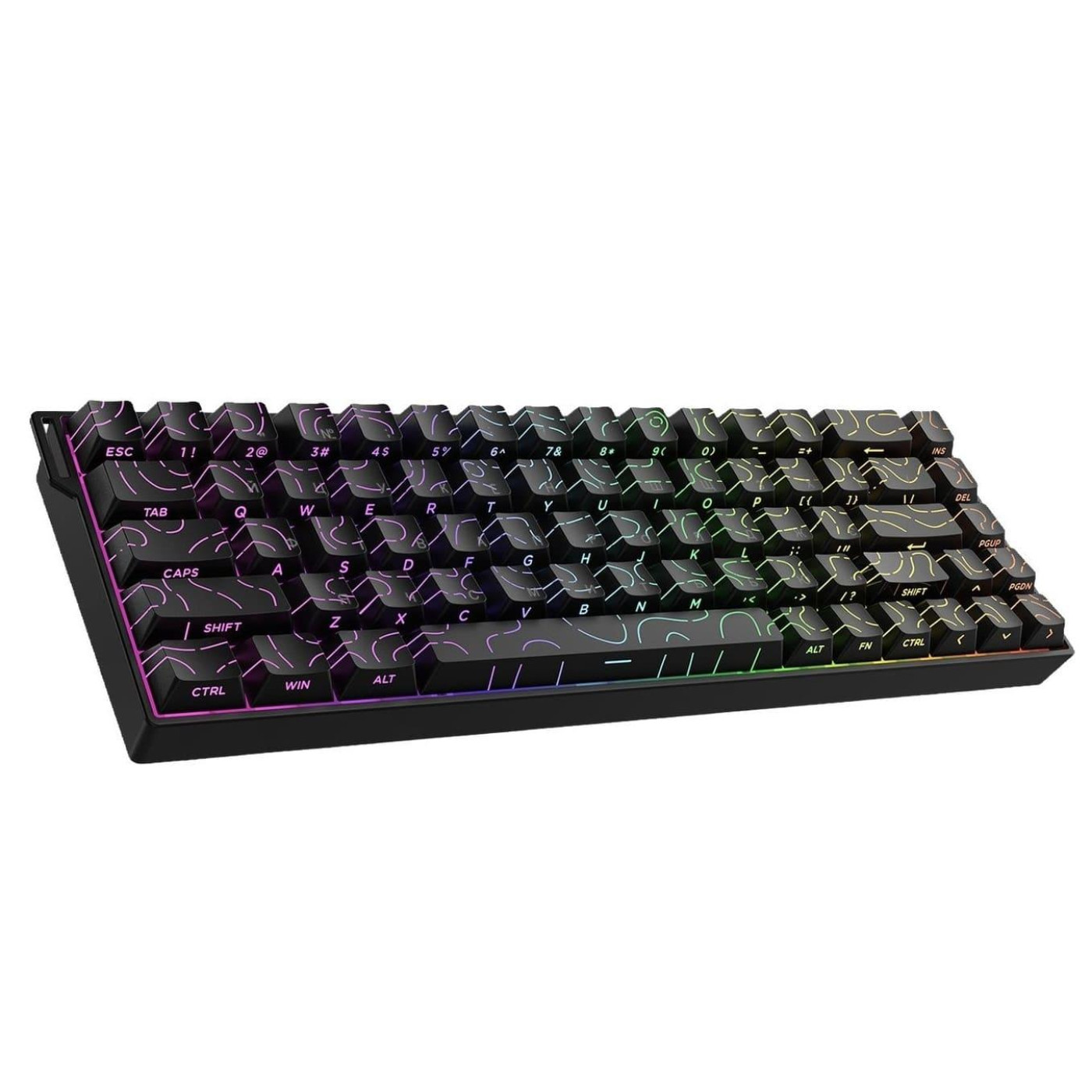 Клавіатура Ajazz AK680 V2 Ice Island Magnetic Switch (AK680-V2-I-S-B)