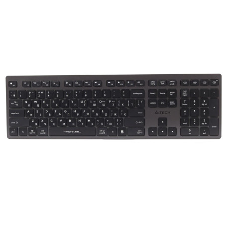 Клавіатура A4Tech Fstyler FBX50C Wireless Grey (FBX50C (Grey))