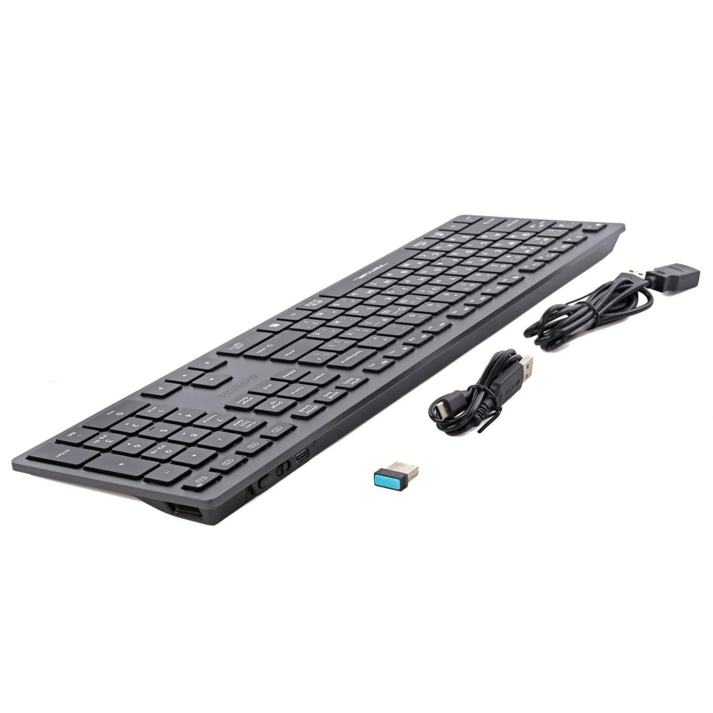 Клавіатура A4Tech Fstyler FBX50C Wireless Grey (FBX50C (Grey))