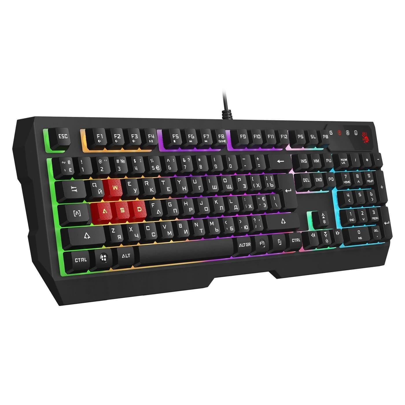 Клавіатура Bloody A4Tech B135N RGB USB Black (B135N (Black))