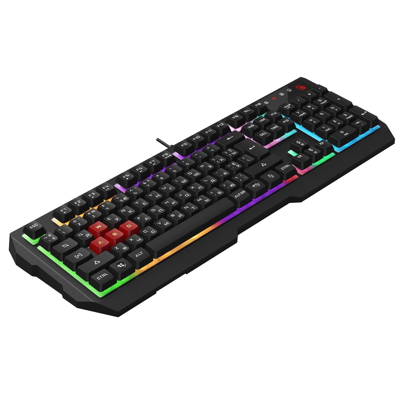 Клавіатура Bloody A4Tech B135N RGB USB Black (B135N (Black))