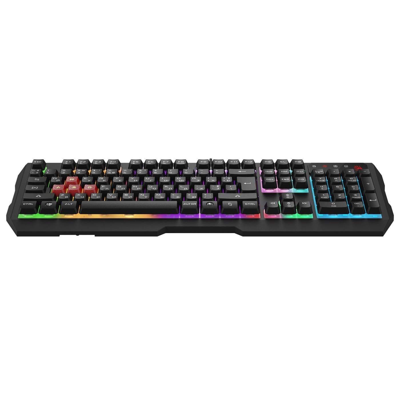 Клавіатура Bloody A4Tech B135N RGB USB Black (B135N (Black))