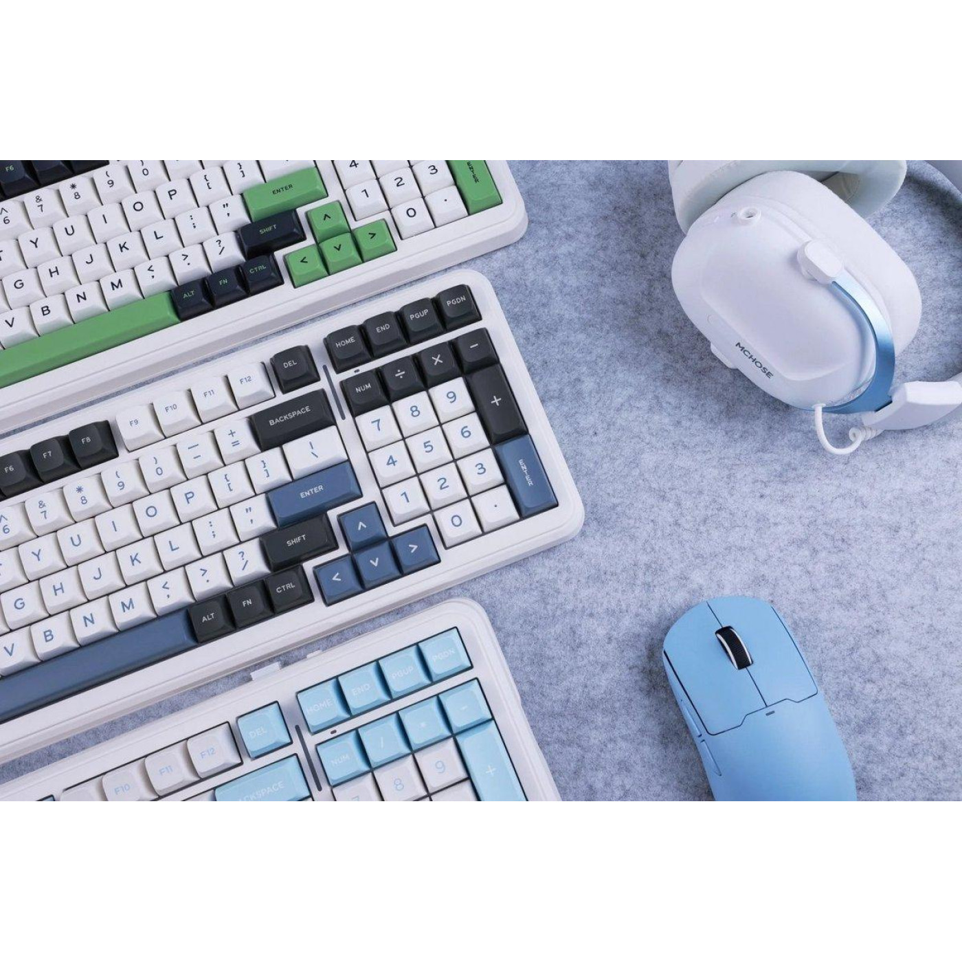 Клавиатура MCHOSE K99 RGB Mechanical Hyacinth Switch Wireless (MC-K99-4A) Horizon Orange (G-000003823)