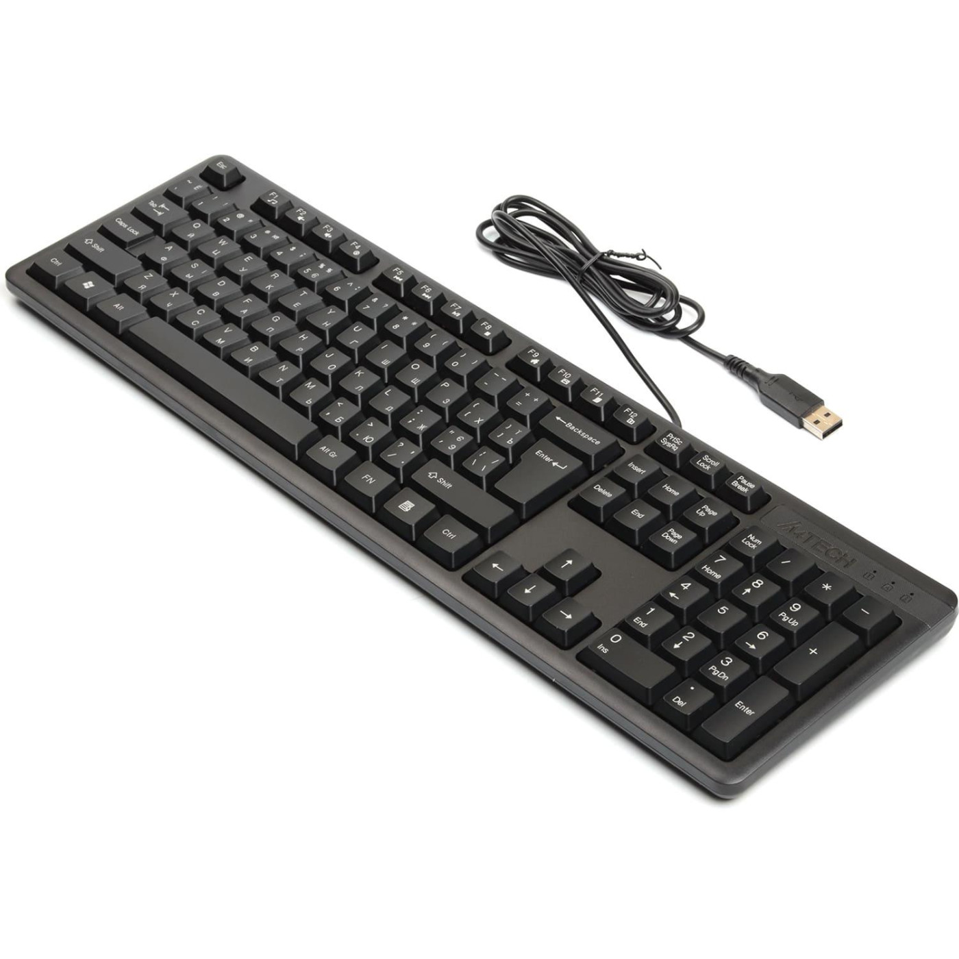 Клавіатура A4Tech KKS-3 USB Black (KKS-3 USB (Black))