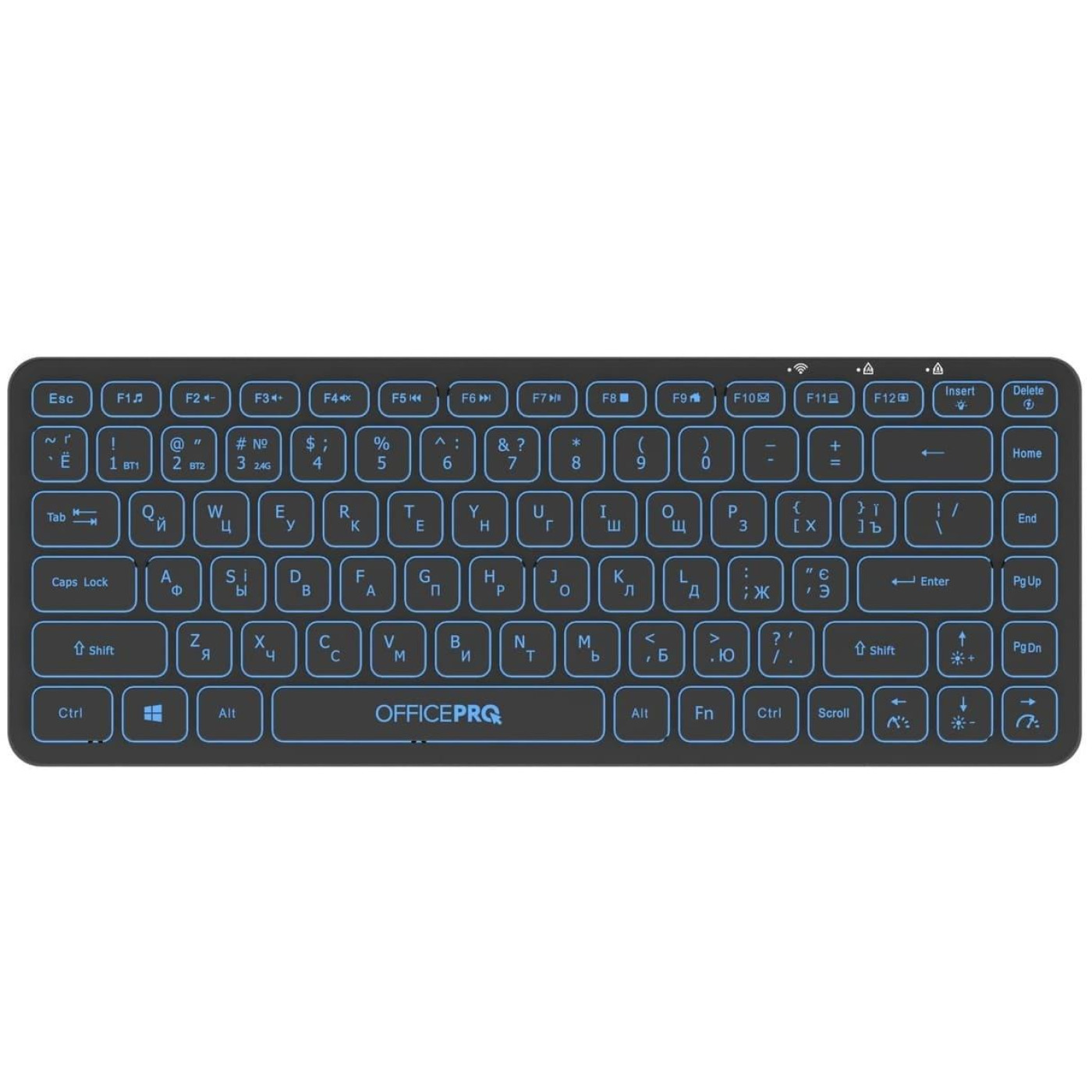 Клавиатура OfficePro SK790B Wireless Black (SK790B)