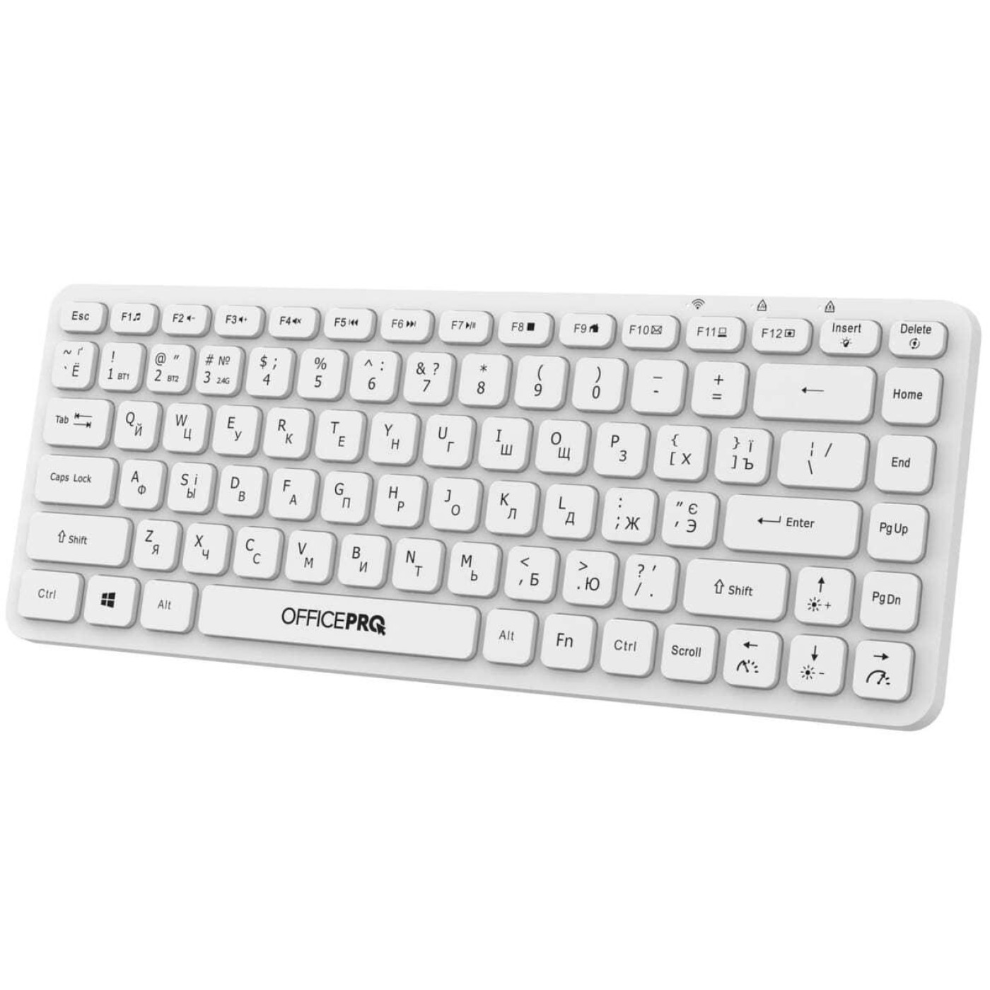 Клавиатура OfficePro SK790W Wireless White (SK790W)