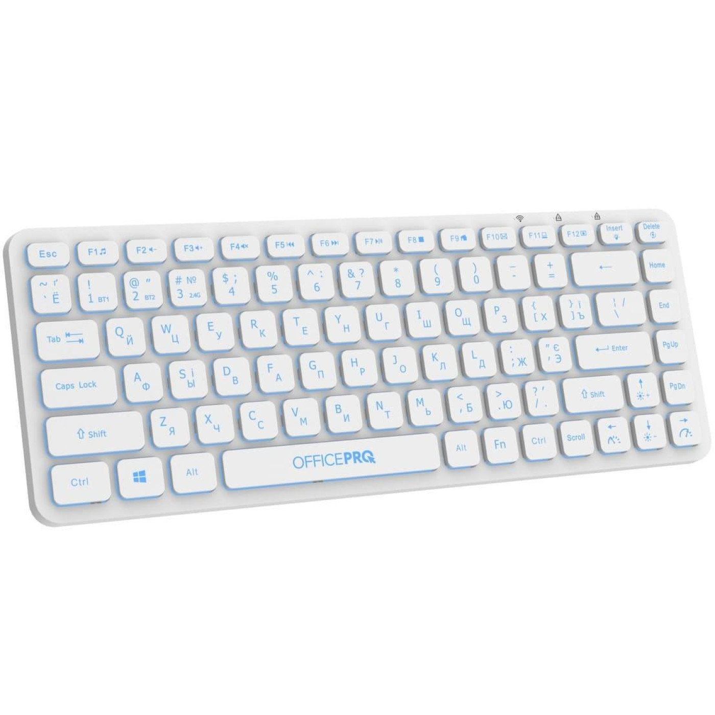 Клавиатура OfficePro SK790W Wireless White (SK790W)