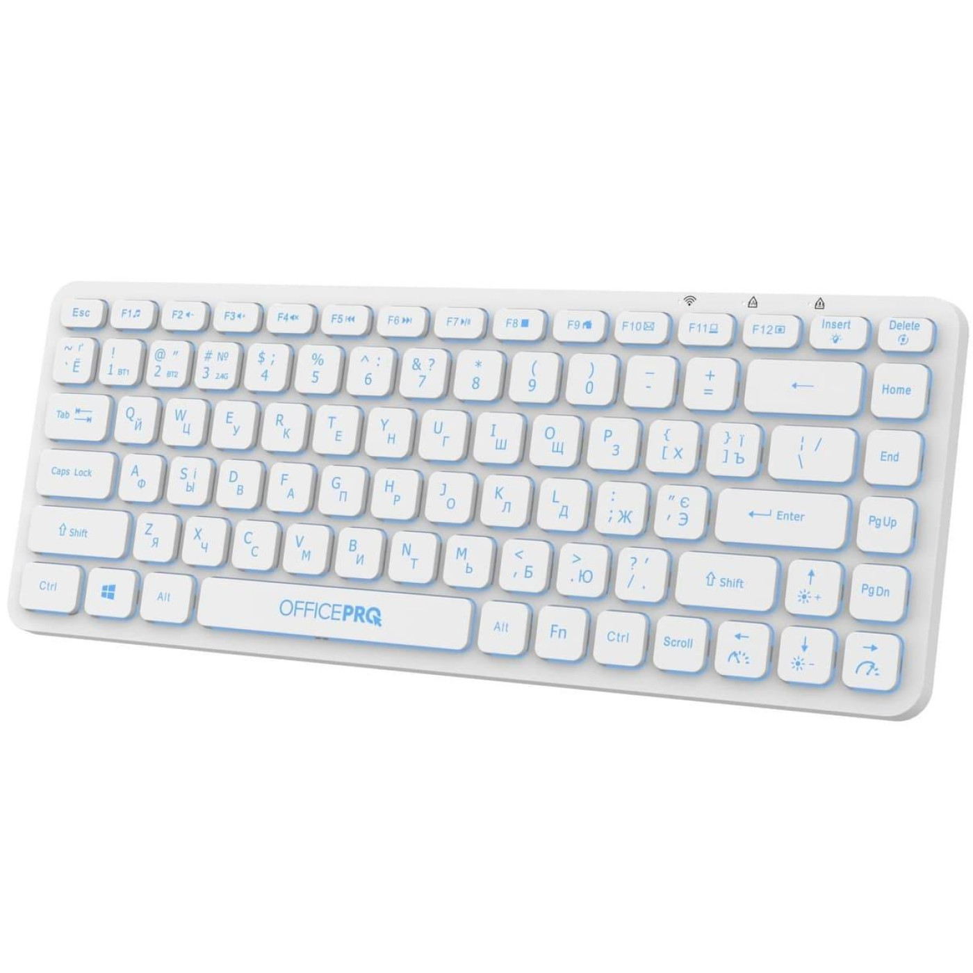 Клавиатура OfficePro SK790W Wireless White (SK790W)