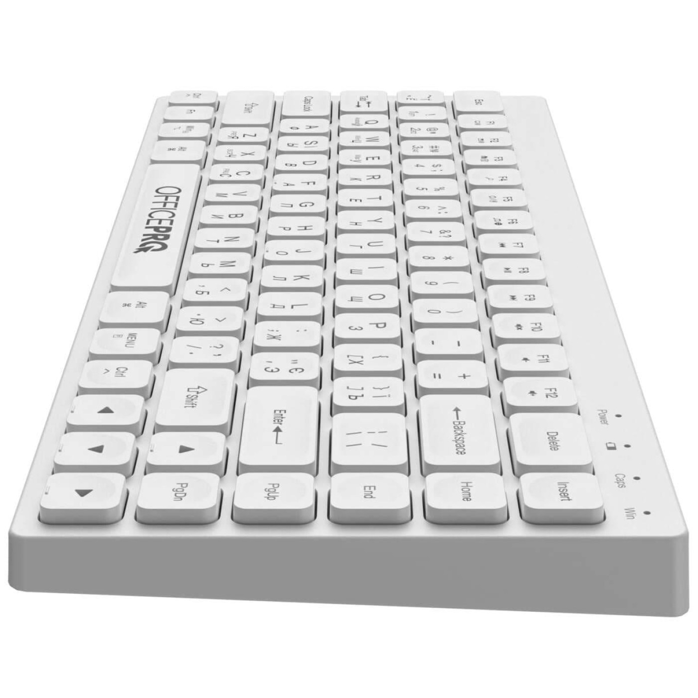 Клавиатура OfficePro SK955W Wireless White (SK955W)