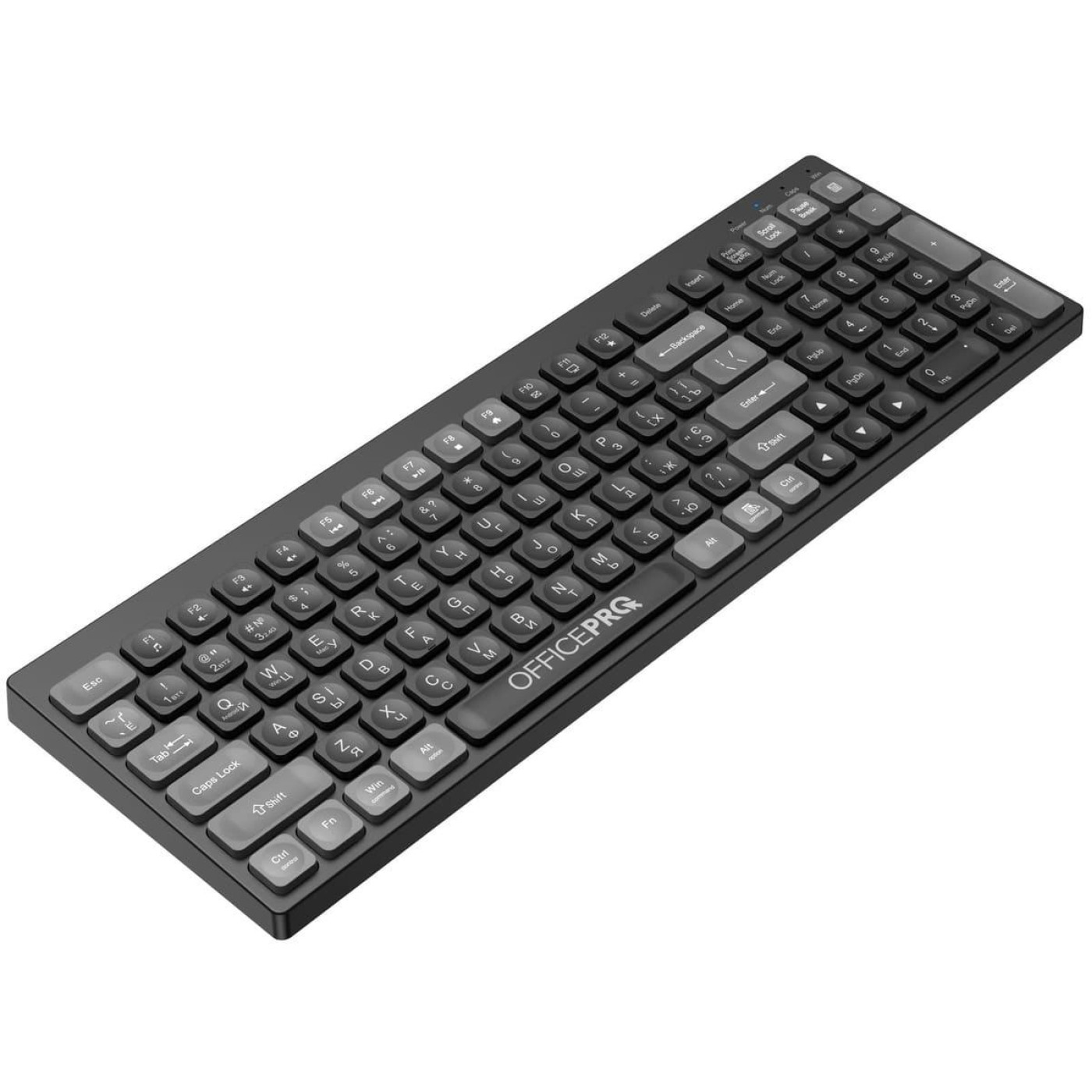Клавіатура OfficePro SK985B Wireless Black (SK985B)