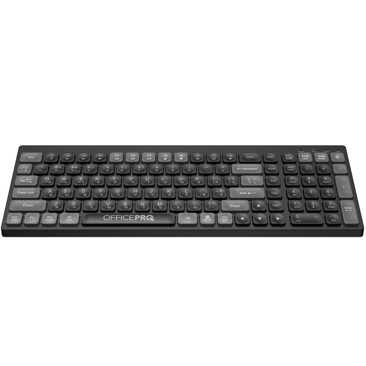 Клавіатура OfficePro SK985B Wireless Black (SK985B)