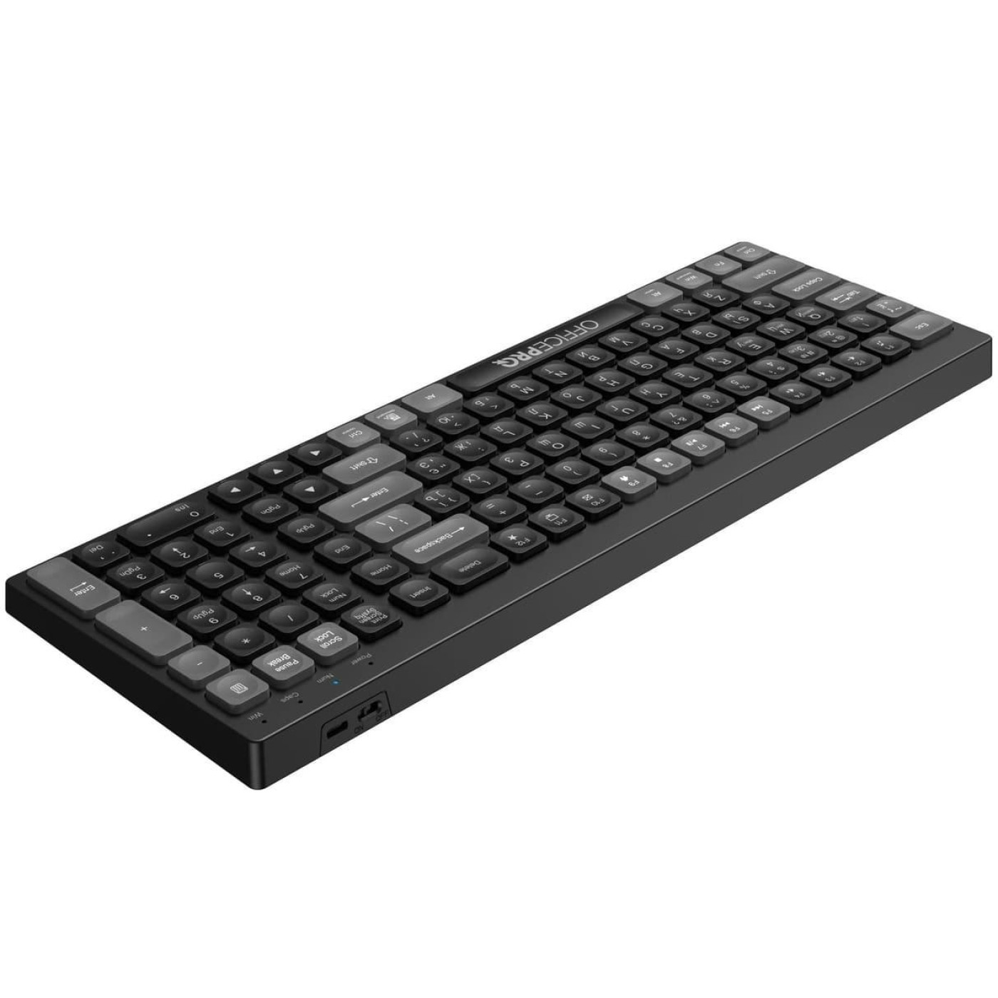 Клавіатура OfficePro SK985B Wireless Black (SK985B)