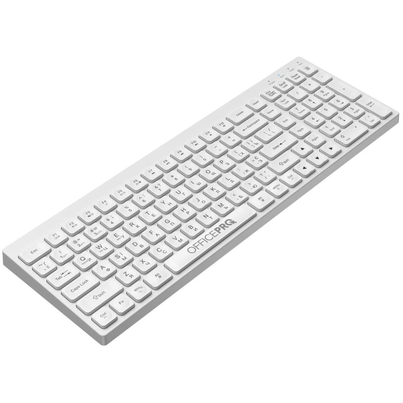 Клавиатура OfficePro SK985W Wireless White (SK985W)