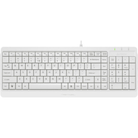 Клавіатура A4Tech Fstyler FK15 USB White (FK15 (White))