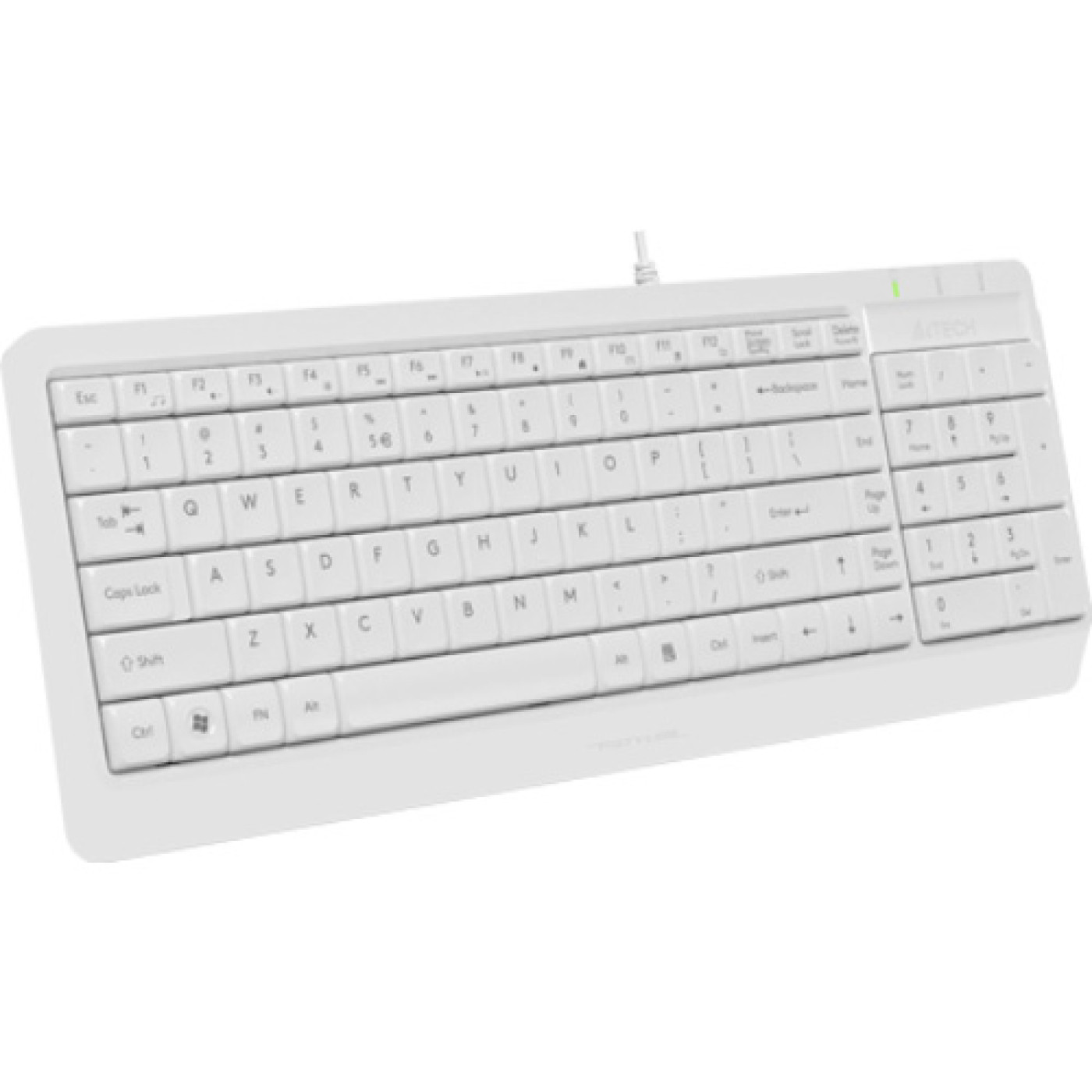 Клавіатура A4Tech Fstyler FK15 USB White (FK15 (White))