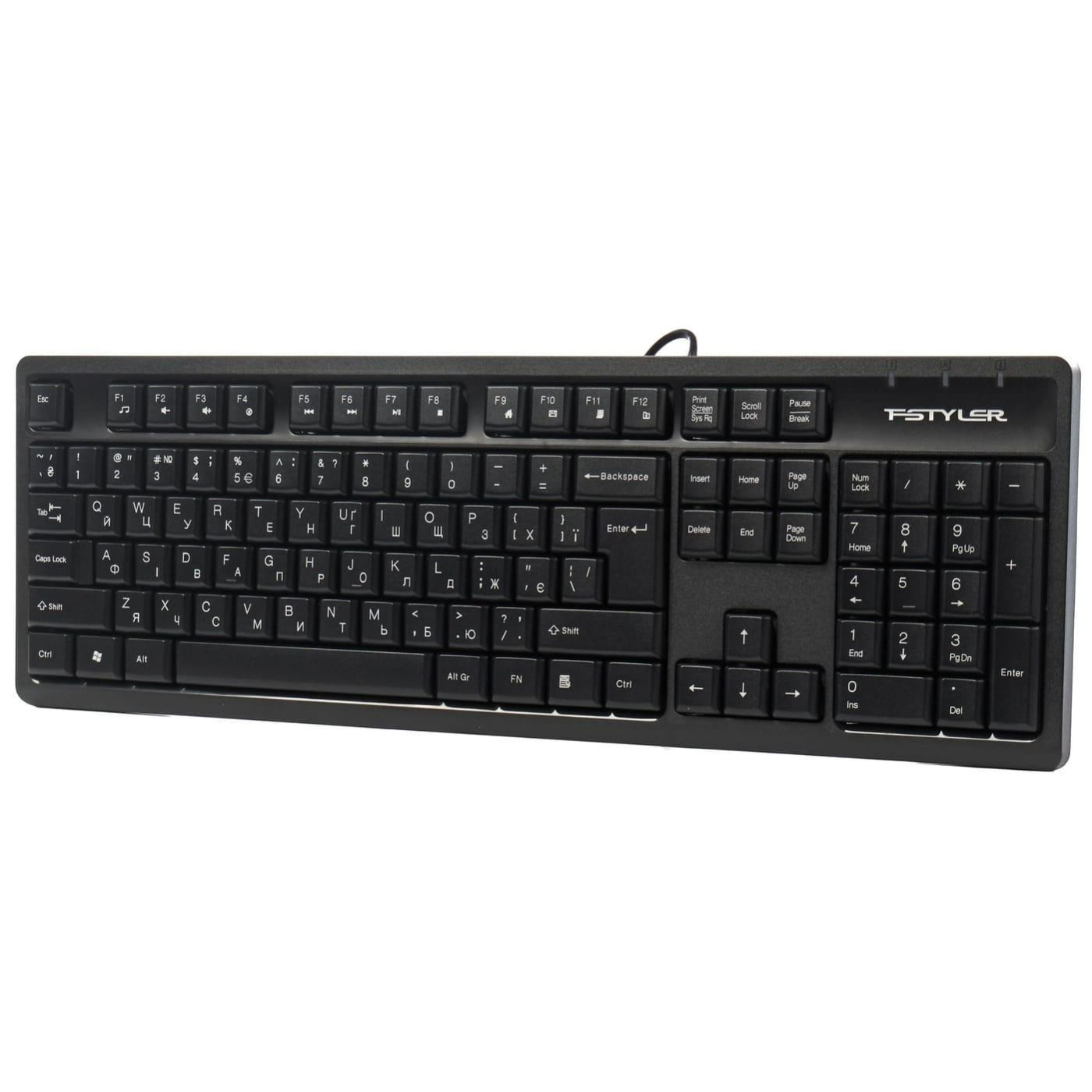 Клавіатура A4Tech Fstyler FK12 (Black) (FK12 (Black))
