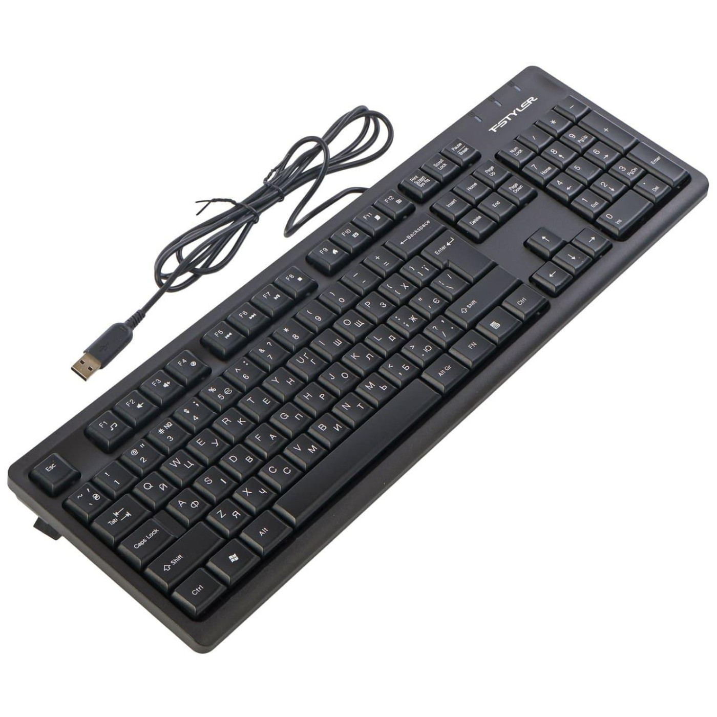 Клавіатура A4Tech Fstyler FK12 (Black) (FK12 (Black))