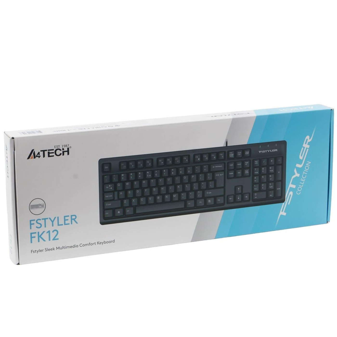 Клавіатура A4Tech Fstyler FK12 (Black) (FK12 (Black))