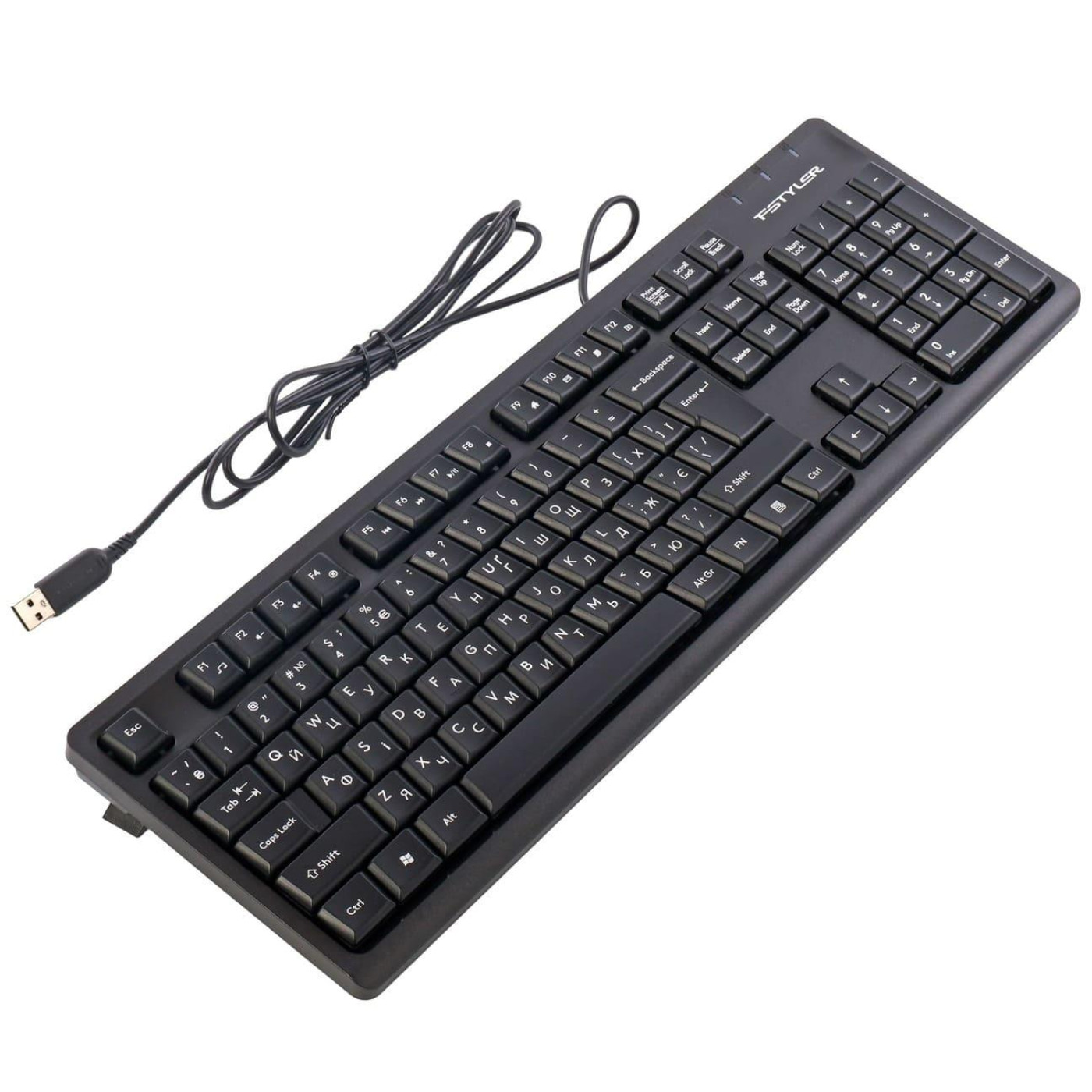 Клавіатура A4Tech Fstyler FKS12 (Black) (FKS12 (Black))