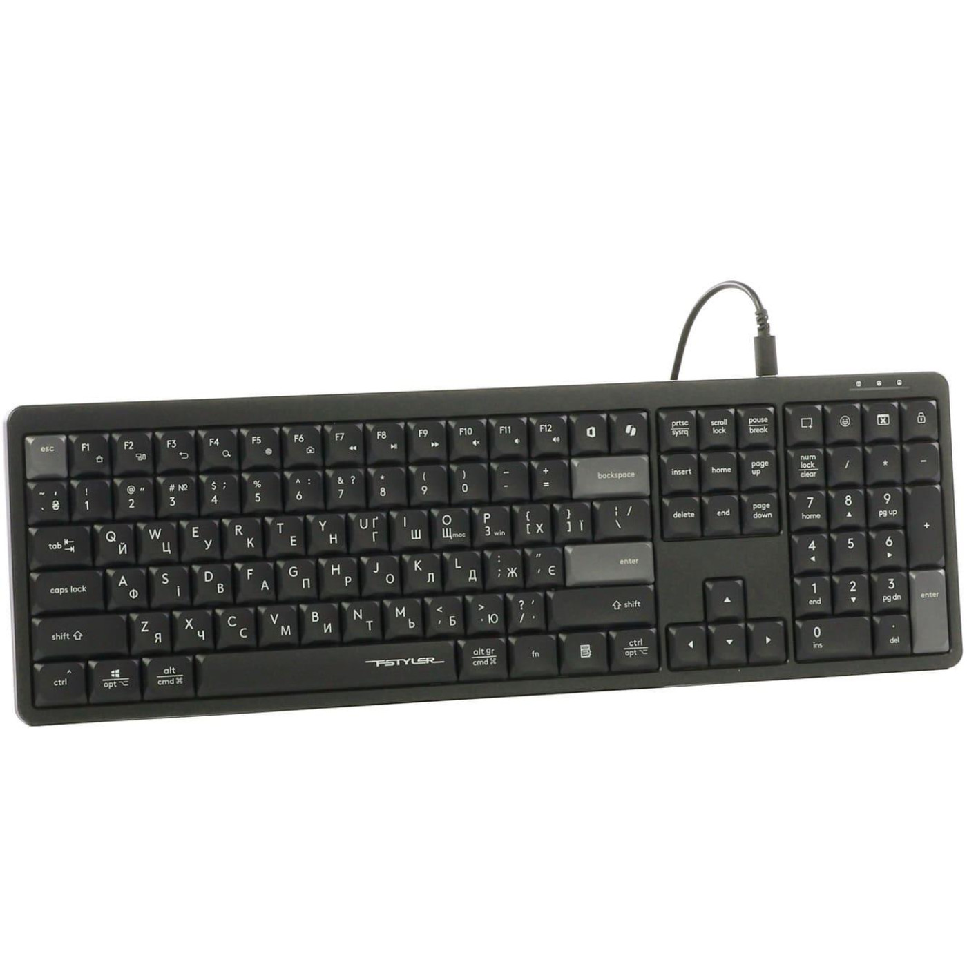 Клавіатура A4Tech A4-Tech Fstyler FX55 (Black) (FX55 (Black))