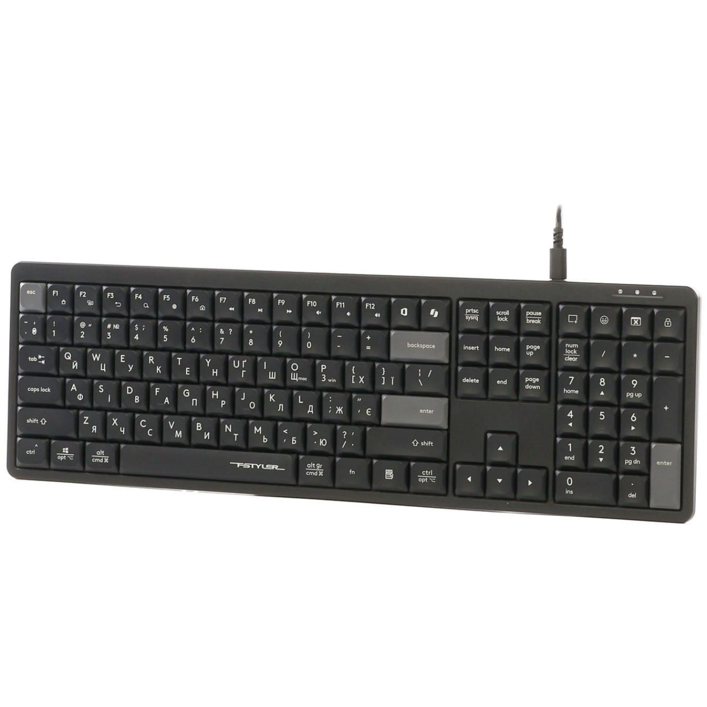 Клавіатура A4Tech A4-Tech Fstyler FX55 (Black) (FX55 (Black))