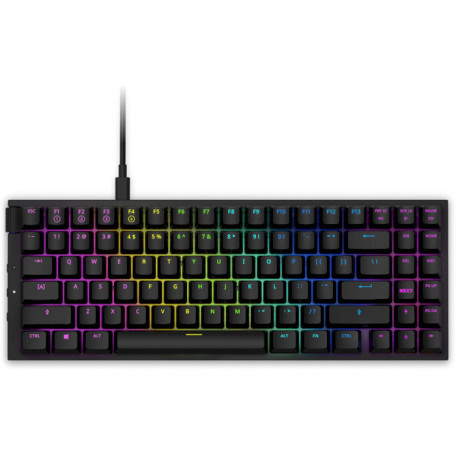 Клавіатура NZXT Function MiniTKL RGB Gateron Linear Red Switches ENG USB Matte Black (KB-175US-BR)