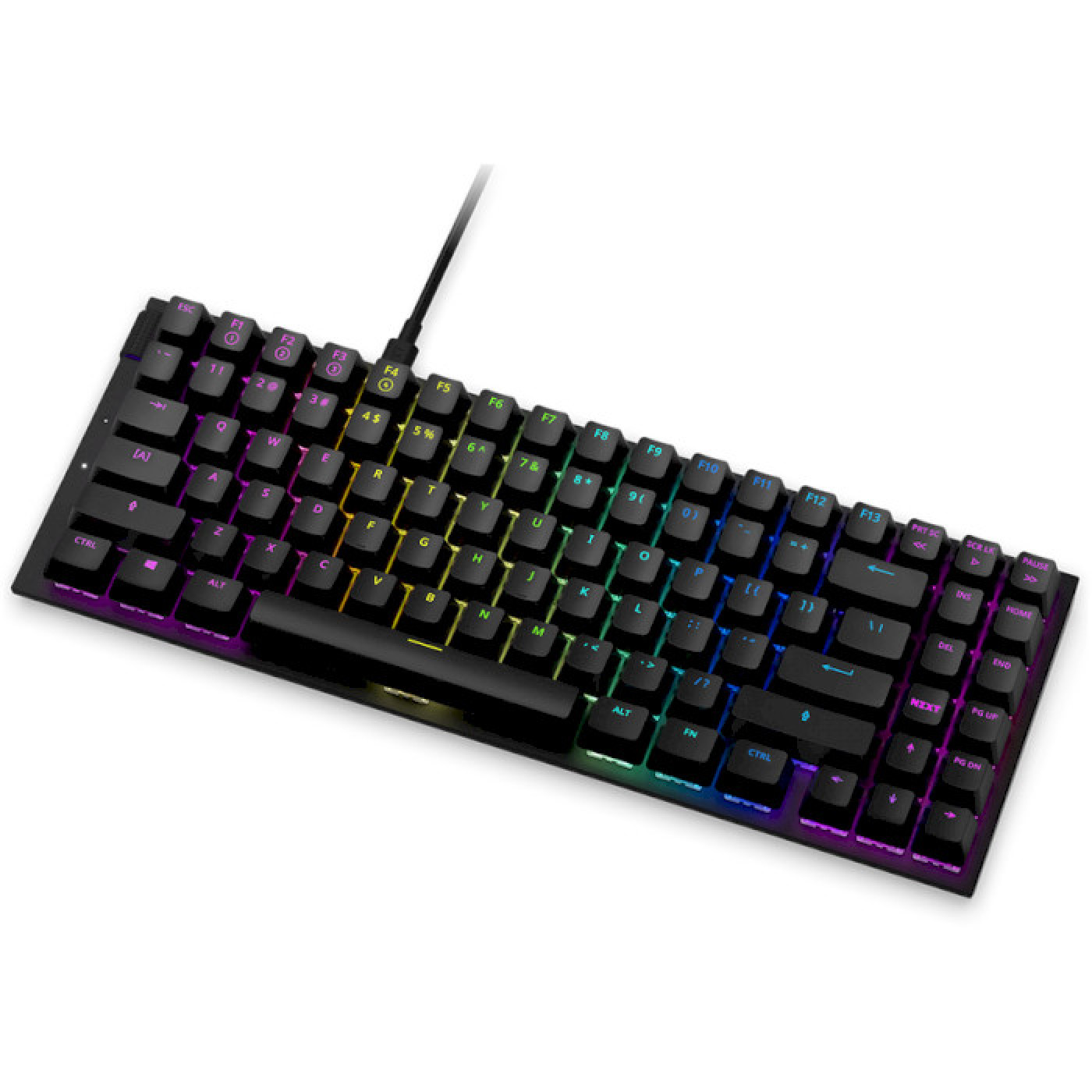 Клавіатура NZXT Function MiniTKL RGB Gateron Linear Red Switches ENG USB Matte Black (KB-175US-BR)
