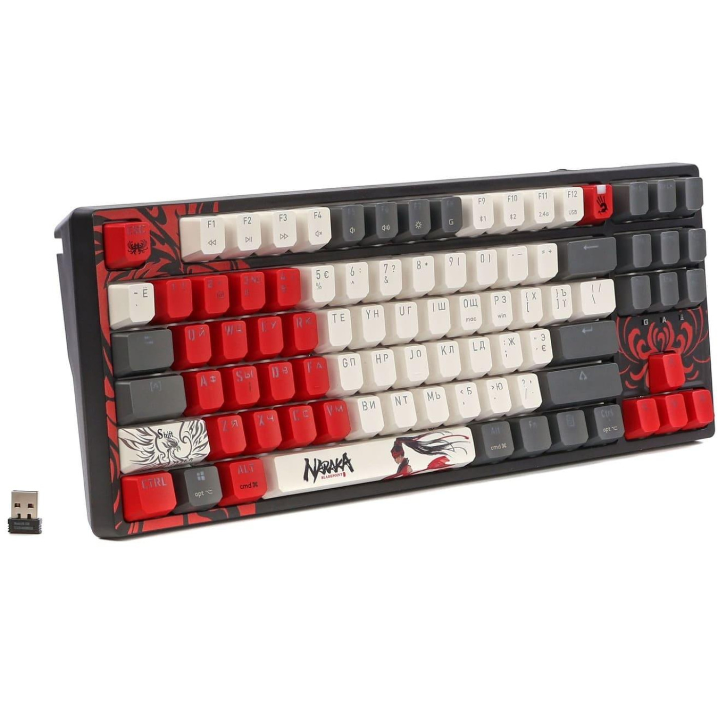 Клавіатура Bloody A4Tech WS87 (Naraka) (WS87 (Naraka))