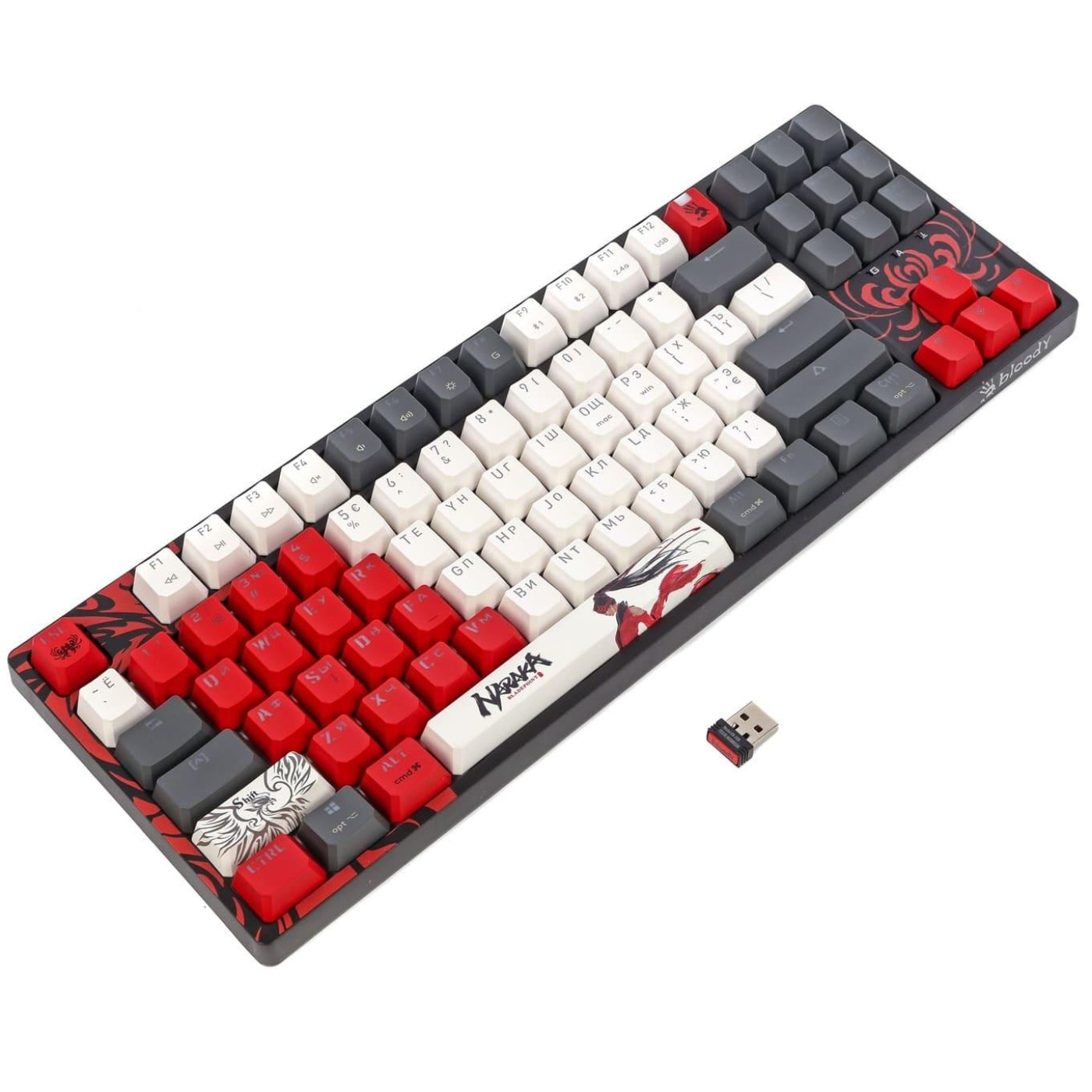 Клавіатура Bloody A4Tech WS87 (Naraka) (WS87 (Naraka))