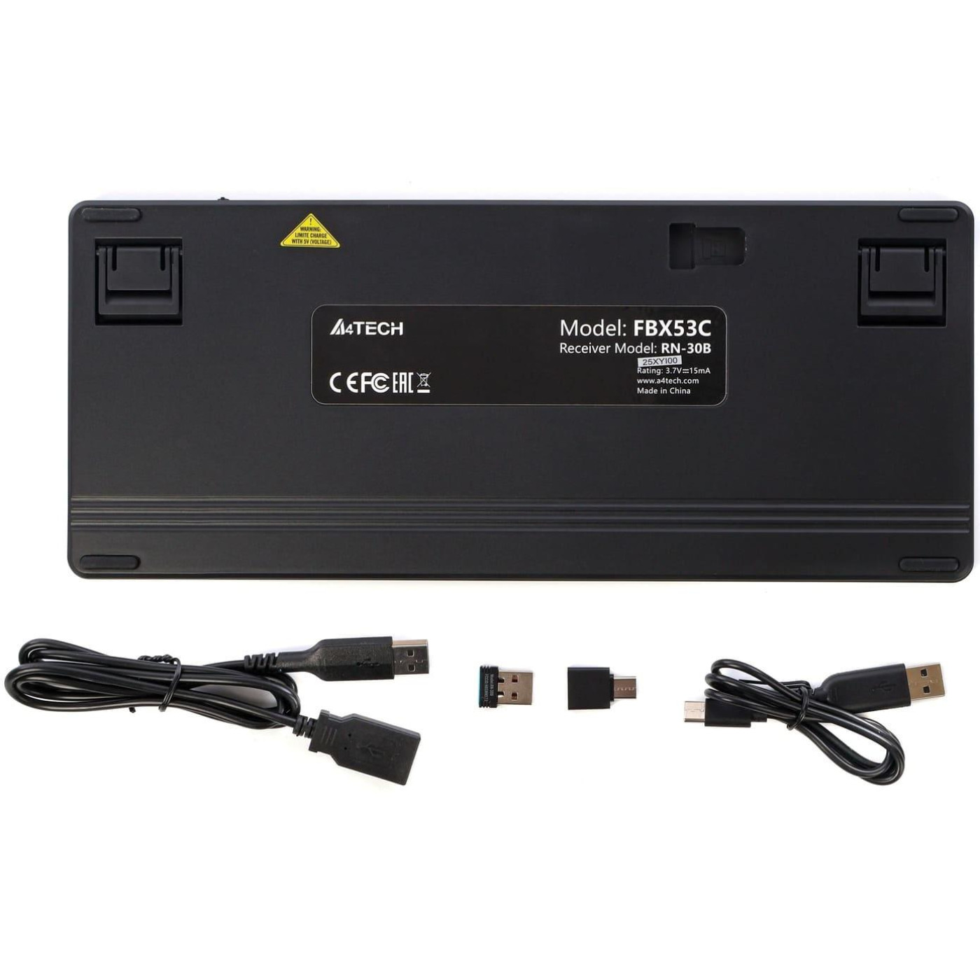 Клавіатура A4Tech Fstyler FBX53C Black (FBX53C (Black))