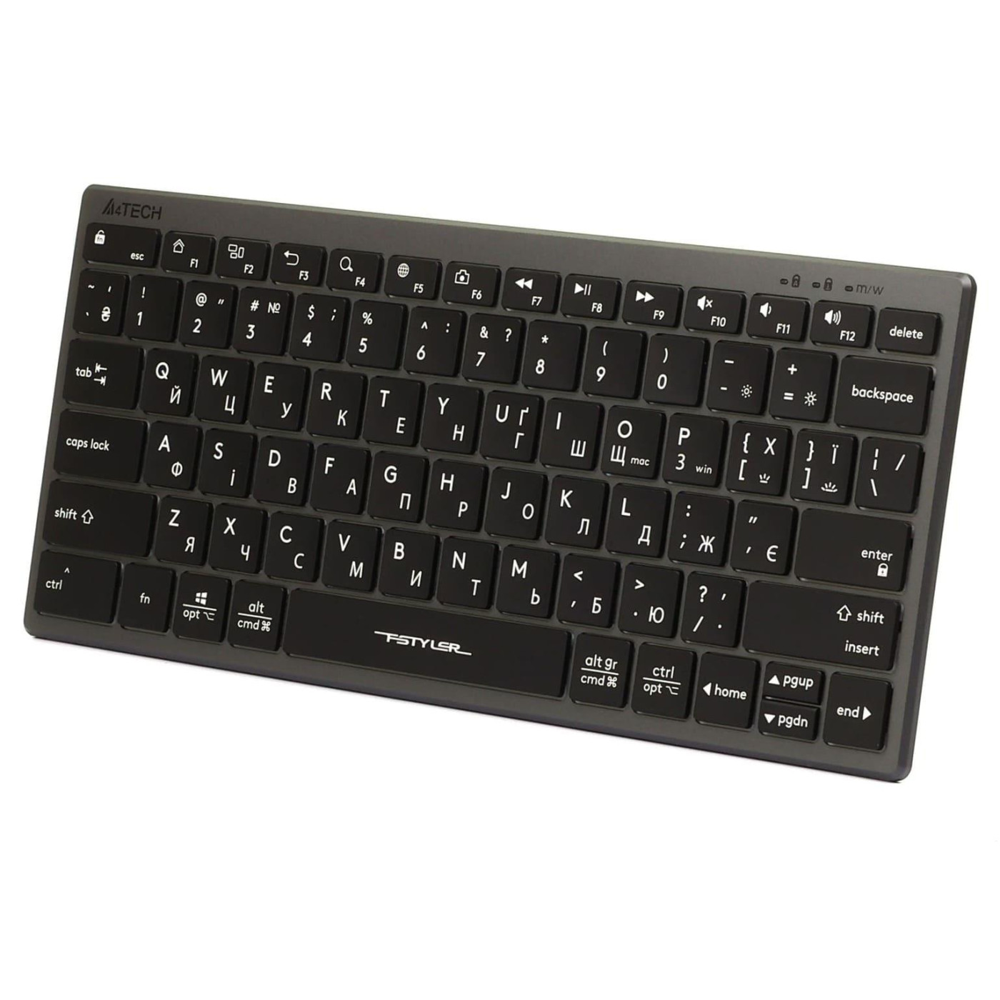 Клавіатура A4Tech FX61 USB Grey (FX61 USB Grey)