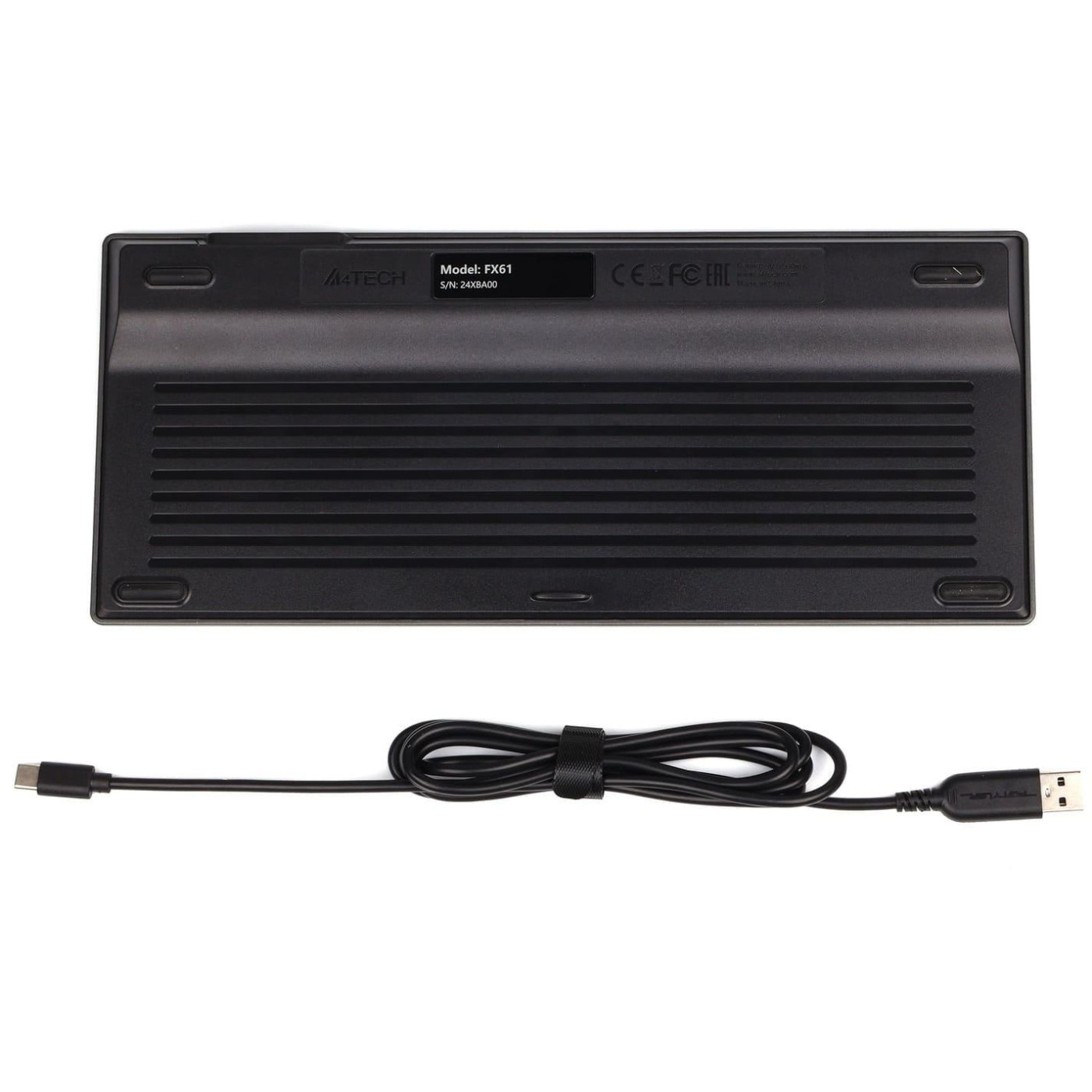 Клавіатура A4Tech FX61 USB Grey (FX61 USB Grey)