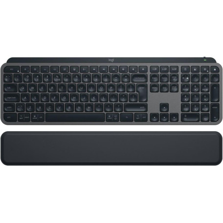 Клавіатура Logitech MX Keys S Wireless Plus Palmrest Graphite (920-011589)