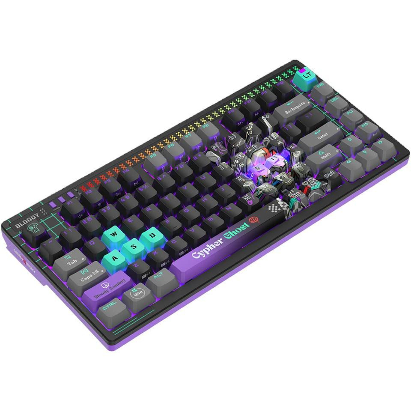 Клавиатура Bloody AT75 (Cypher Ghost) (AT75 (Cypher Ghost))
