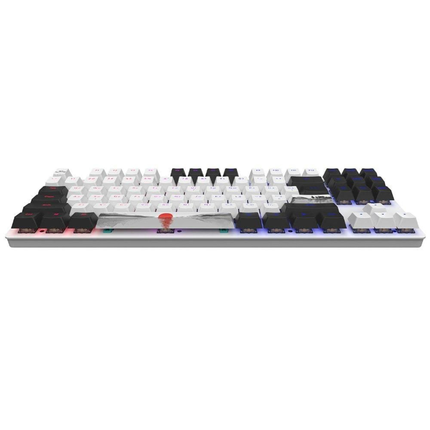 Клавіатура Dark Project One 87 Fuji ABS RGB Mech G3ms Sapphire Black/White (DPO87_GSH_Fuji_ANSI_UA) Б/в