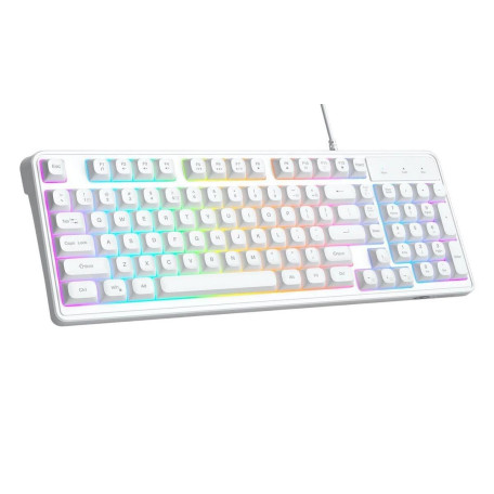Клавіатура MageGee GK980 (6971969727090-UA) White (G-000004390)