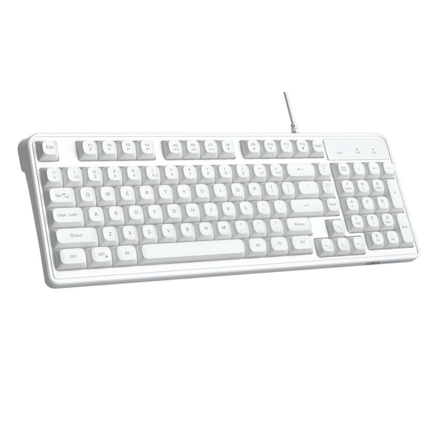 Клавіатура MageGee GK980 (6971969727090-UA) White (G-000004390)