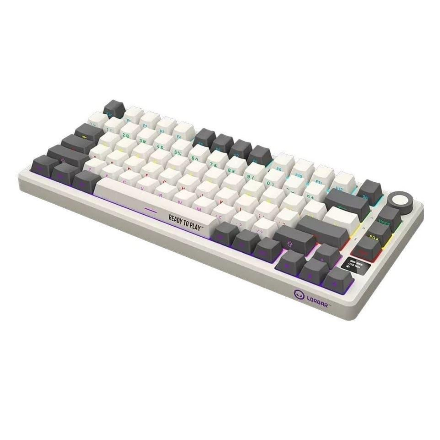 Клавіатура Lorgar KBP7075W Wireless Pro 75% Exploded Beige EN/UA (LRG-KBP7075W-RT-US)