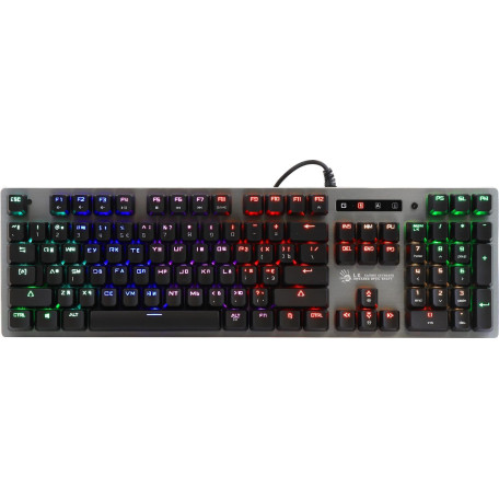 Клавіатура Bloody A4Tech B760 Green Switch RGB USB Grey (B760 (Grey) Green Sw)