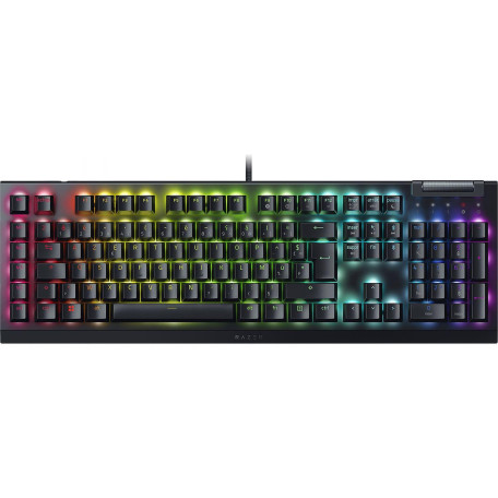 Клавіатура Razer BlackWidow V4 X Green Switch USB Black (RZ03-04700800-R3R1)