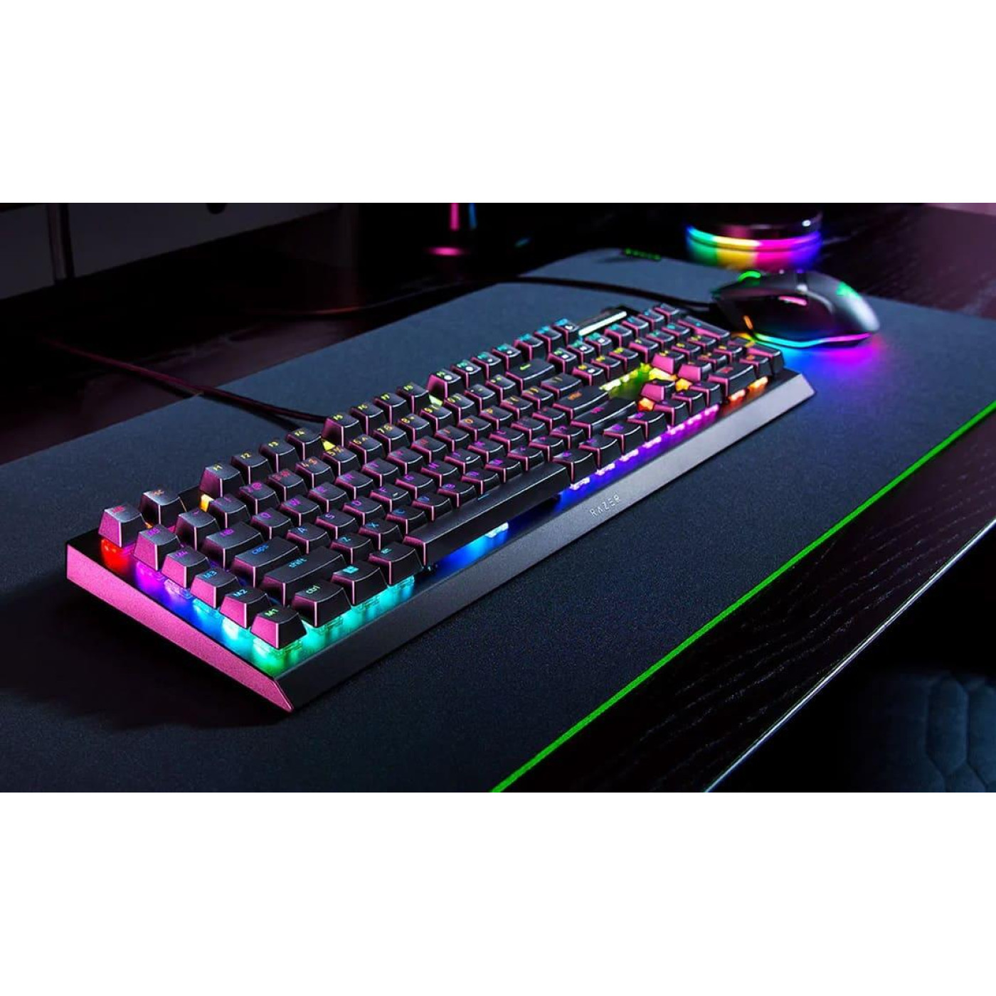 Клавіатура Razer BlackWidow V4 X Green Switch USB Black (RZ03-04700800-R3R1)