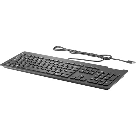 Клавіатура HP Slim v2 SmartCard USB-A EN/UK Black (A71J9AA)