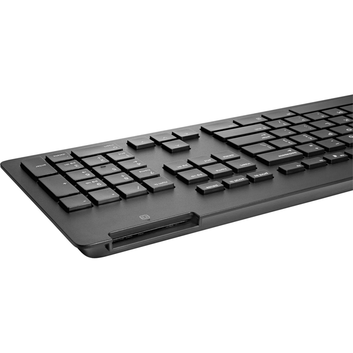 Клавіатура HP Slim v2 SmartCard USB-A EN/UK Black (A71J9AA)