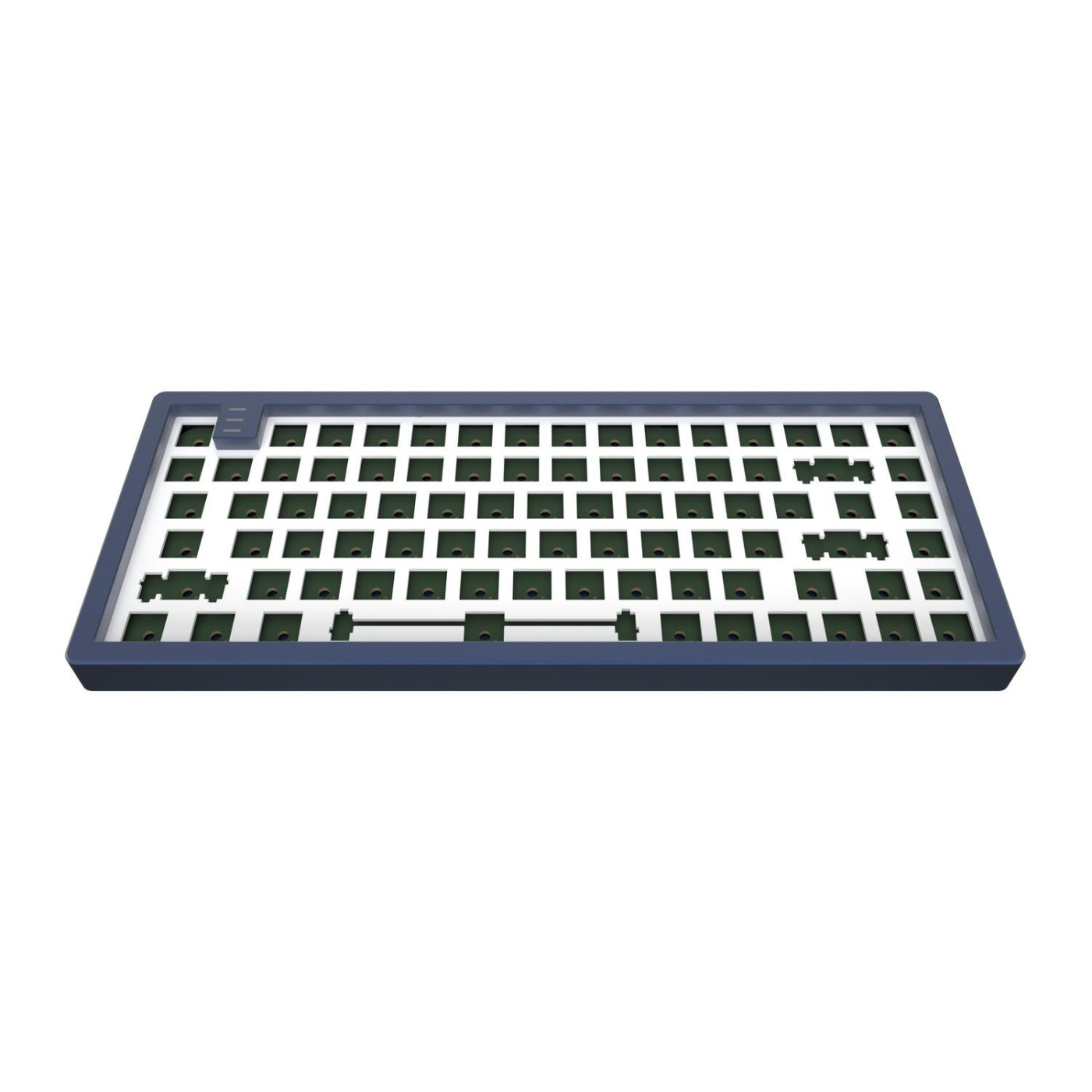 Клавиатура Dark Project KD83A LTD Aluminum Barebones Темно-синя (KB-CST-831-502224)